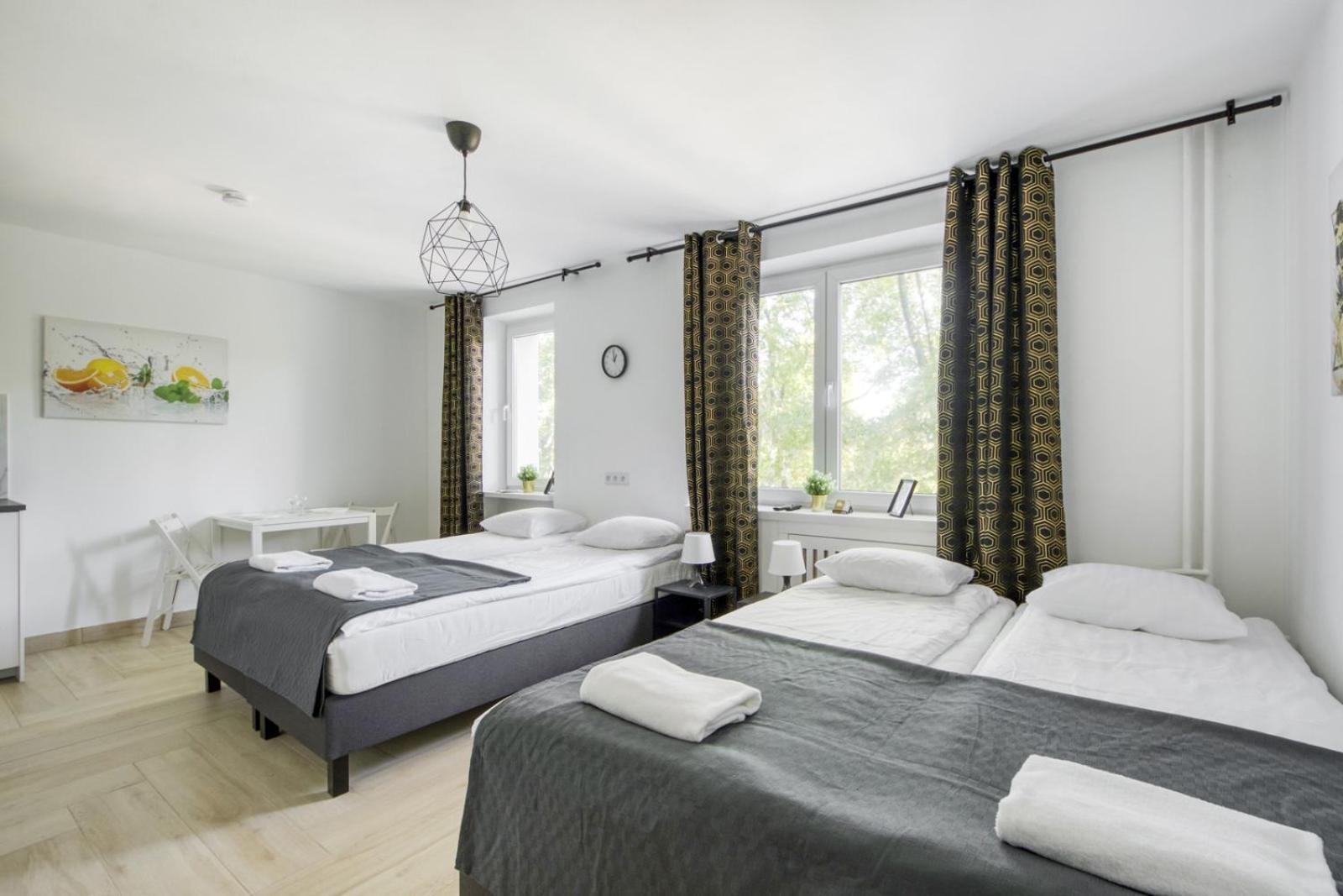 Labo Apartment Niepodleglosci Warsaw Luaran gambar